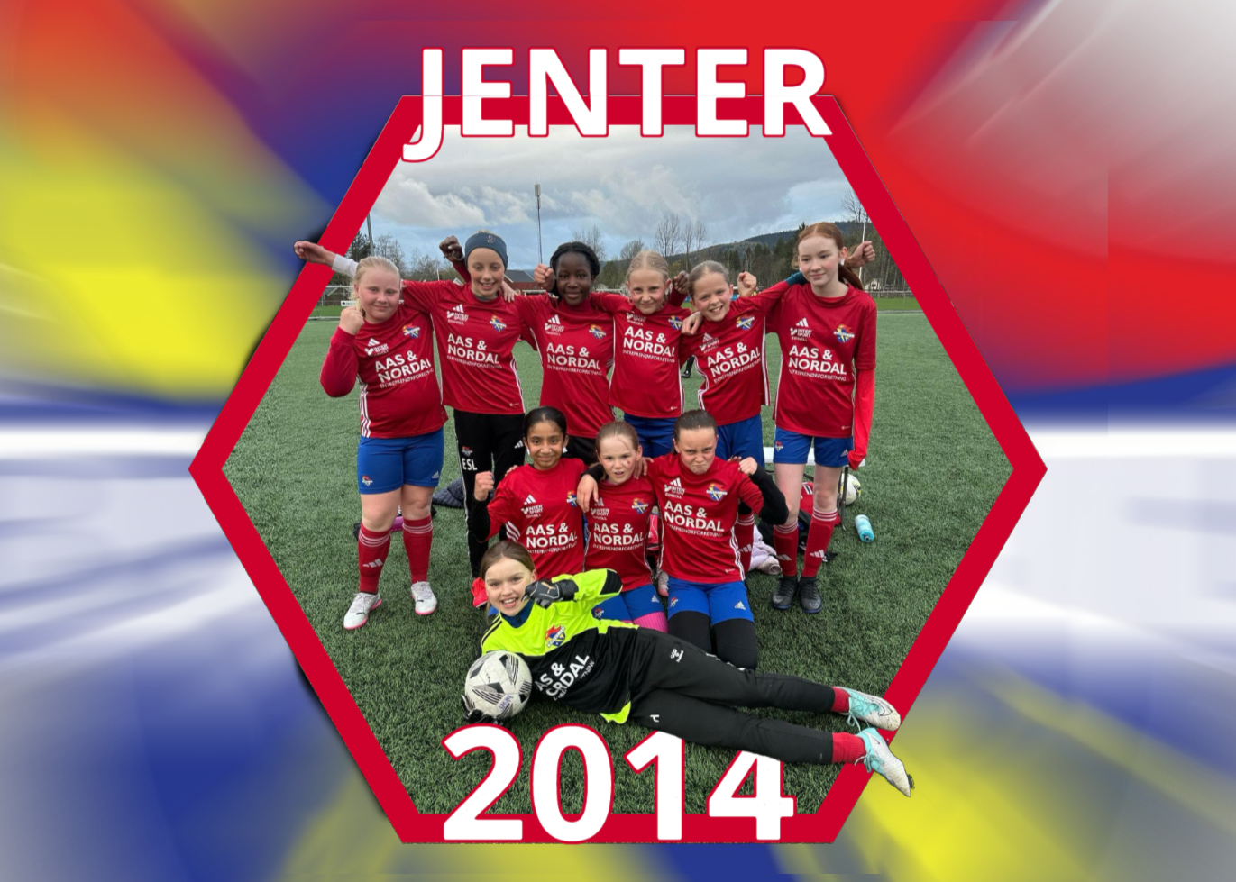 Jenter 11 tar velfortjent sommerferie